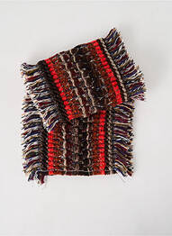 Echarpe imprimé fantaisie marron JOSÉLISE femme