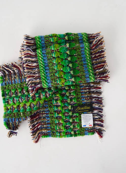 Echarpe vert JOSÉLISE pour femme