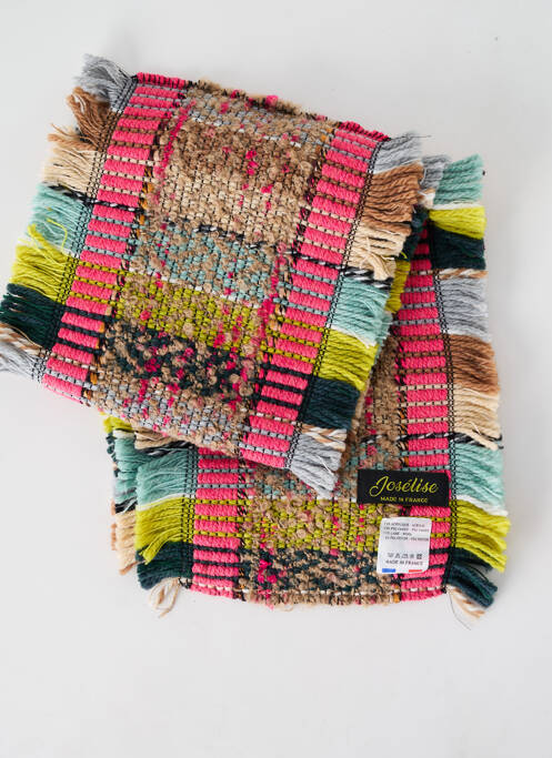 Echarpe rose JOSÉLISE pour femme