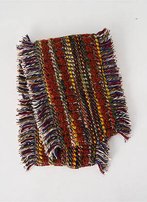 Echarpe imprimé fantaisie marron JOSÉLISE femme