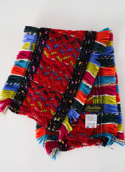 Echarpe rouge JOSÉLISE pour femme
