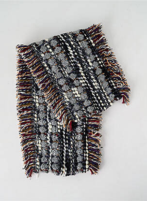 Echarpe maille grosse maille gris JOSÉLISE femme