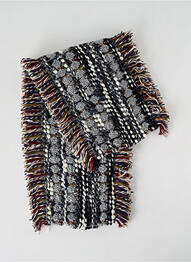Echarpe maille grosse maille gris JOSÉLISE femme