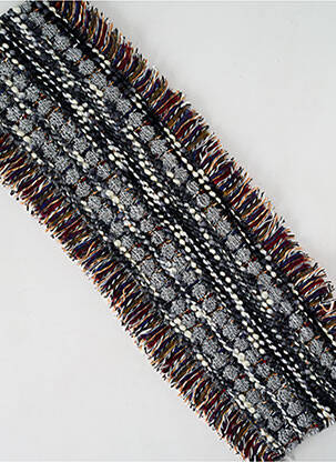 Echarpe maille grosse maille gris JOSÉLISE femme