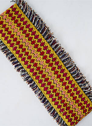 Echarpe maille grosse maille jaune JOSÉLISE femme