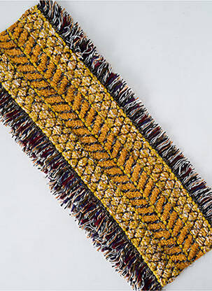 Echarpe maille grosse maille jaune JOSÉLISE femme