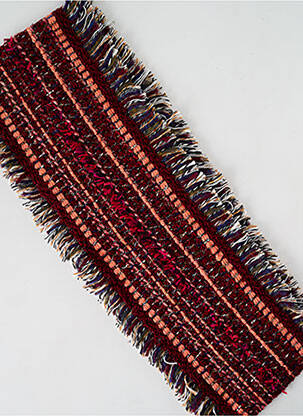 Echarpe maille grosse maille rouge JOSÉLISE femme