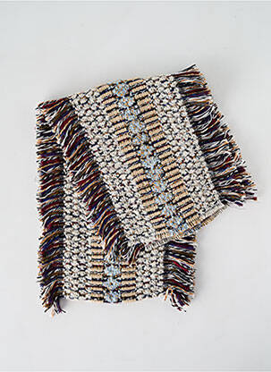 Echarpe maille grosse maille blanc JOSÉLISE femme