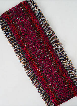 Echarpe maille grosse maille violet JOSÉLISE femme