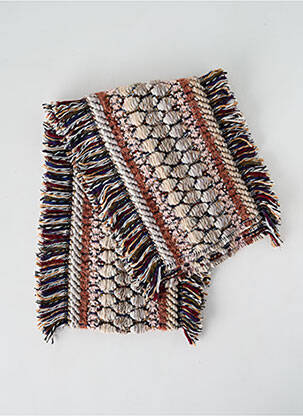 Echarpe maille grosse maille rose JOSÉLISE femme
