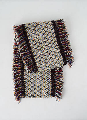 Echarpe maille grosse maille beige JOSÉLISE femme