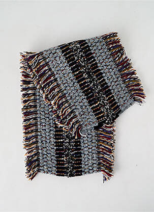 Echarpe maille grosse maille gris JOSÉLISE femme