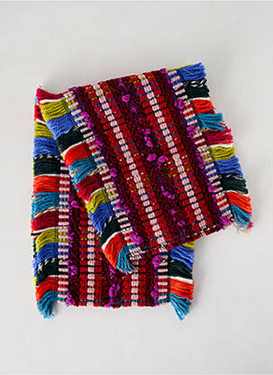 Echarpe maille grosse maille rouge JOSÉLISE femme