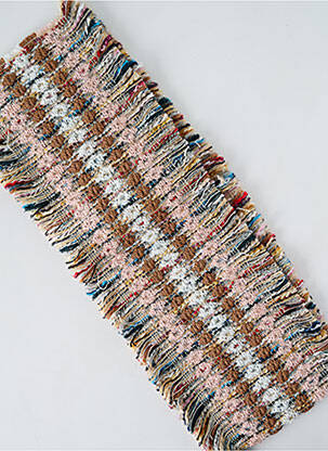 Echarpe maille grosse maille rose JOSÉLISE femme