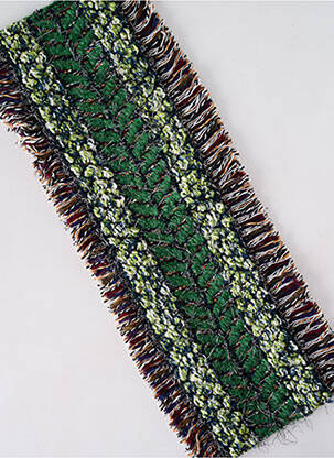 Echarpe maille grosse maille vert JOSÉLISE femme