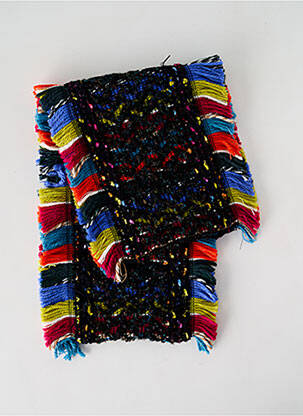 Echarpe maille grosse maille noir JOSÉLISE femme
