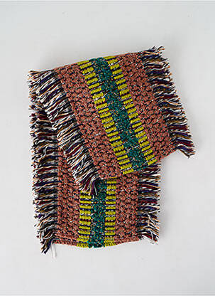 Echarpe maille grosse maille marron JOSÉLISE femme