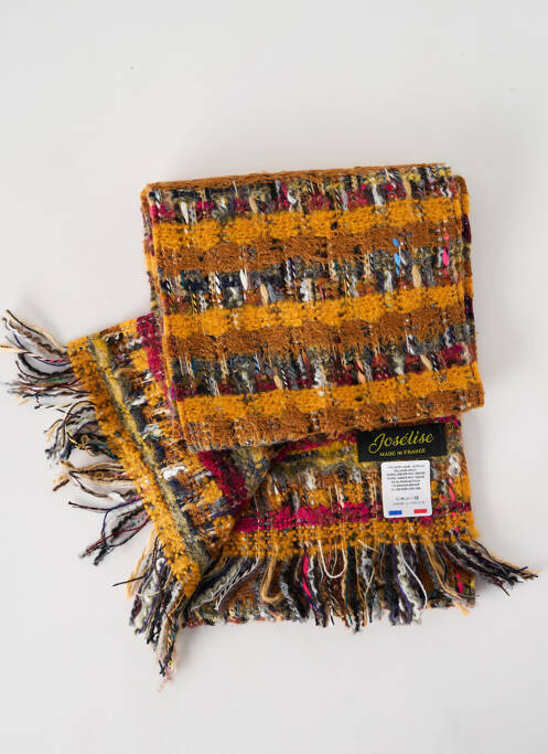 Echarpe jaune JOSÉLISE pour femme