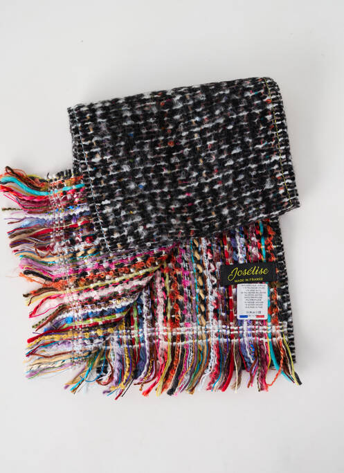Echarpe noir JOSÉLISE pour femme