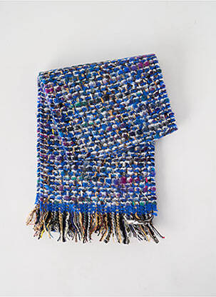 Echarpe imprimé fantaisie bleu JOSÉLISE femme