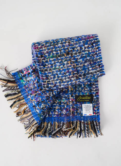 Echarpe bleu JOSÉLISE pour femme