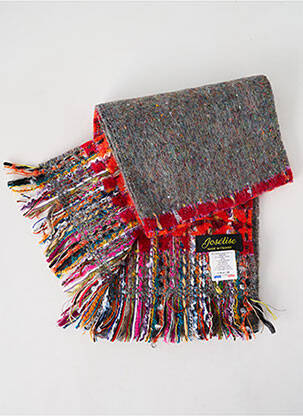 Echarpe imprimé fantaisie rouge JOSÉLISE femme