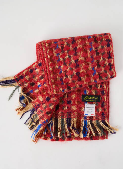 Echarpe rouge JOSÉLISE pour femme