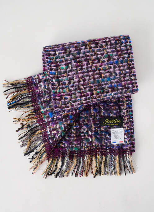 Echarpe violet JOSÉLISE pour femme