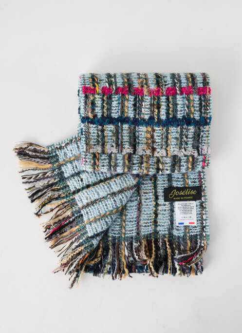 Echarpe bleu JOSÉLISE pour femme