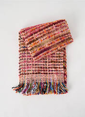 Echarpe rose JOSÉLISE pour femme seconde vue