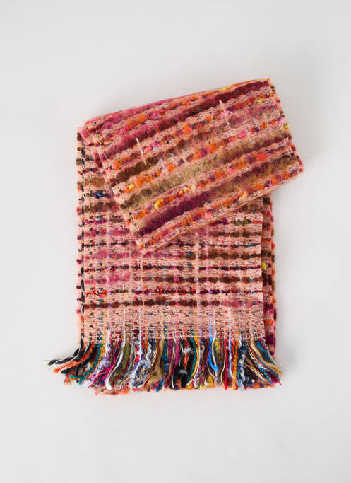 Echarpe rose JOSÉLISE pour femme