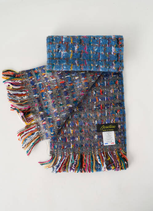 Echarpe bleu JOSÉLISE pour femme