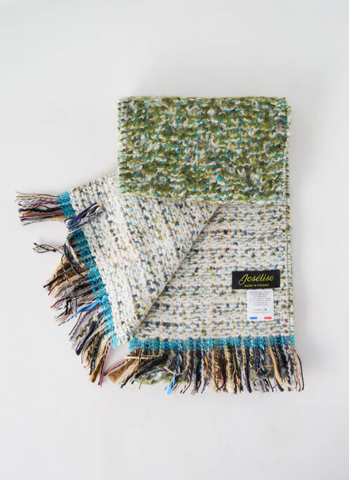 Echarpe vert JOSÉLISE pour femme