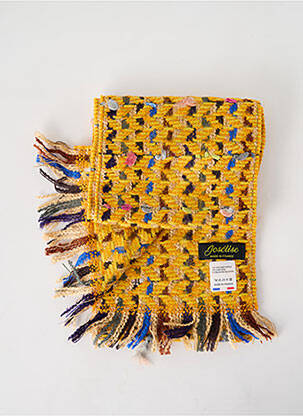 Echarpe imprimé fantaisie jaune JOSÉLISE femme