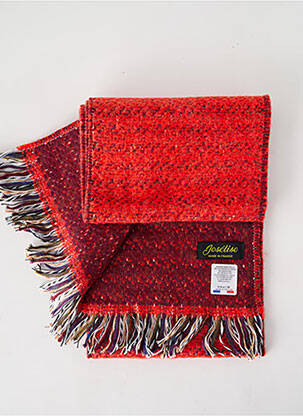 Echarpe imprimé fantaisie rouge JOSÉLISE femme