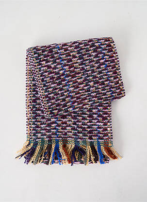 Echarpe imprimé fantaisie violet JOSÉLISE femme