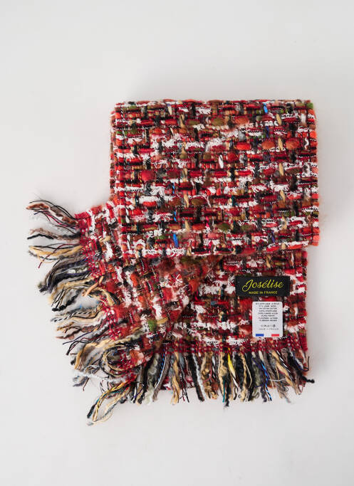 Echarpe rouge JOSÉLISE pour femme