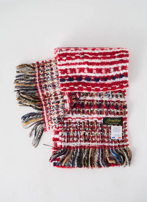 Echarpe rouge JOSÉLISE pour femme