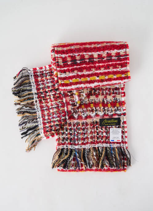 Echarpe rouge JOSÉLISE pour femme