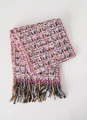 Echarpe rose JOSÉLISE pour femme seconde vue