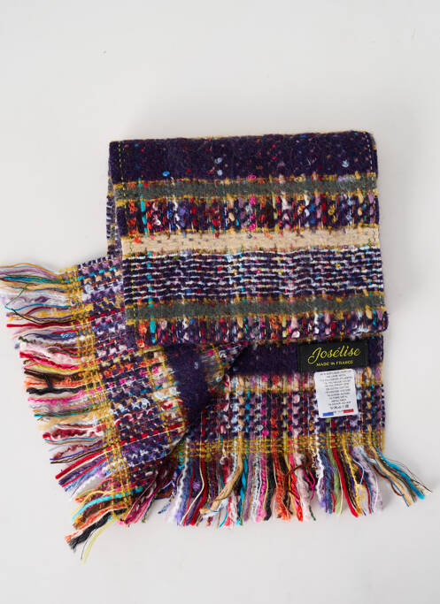 Echarpe violet JOSÉLISE pour femme