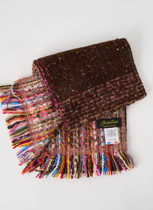 Echarpe marron JOSÉLISE pour femme