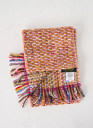Echarpe imprimé fantaisie orange JOSÉLISE femme