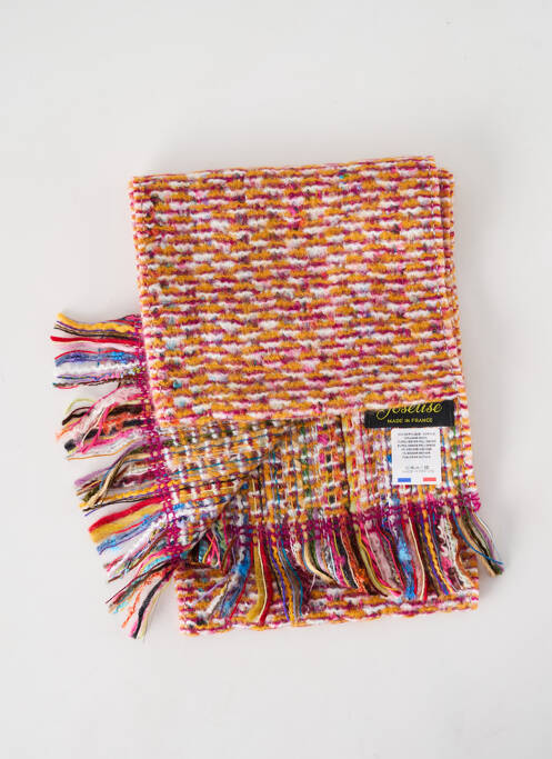 Echarpe orange JOSÉLISE pour femme