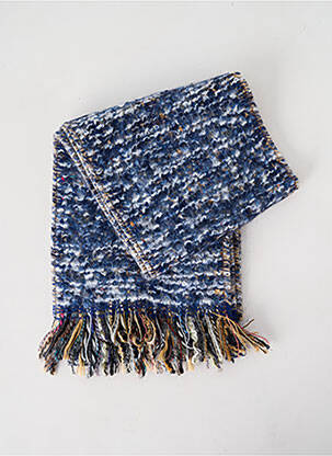 Echarpe imprimé fantaisie bleu JOSÉLISE femme