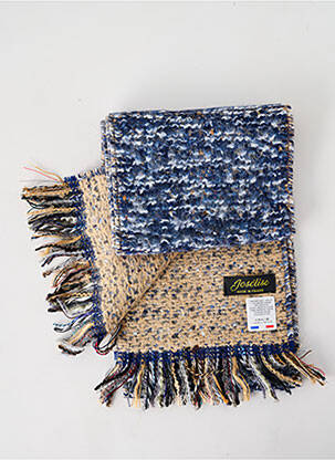 Echarpe imprimé fantaisie bleu JOSÉLISE femme