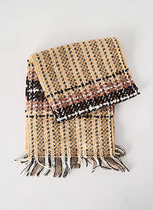 Echarpe imprimé fantaisie beige JOSÉLISE femme