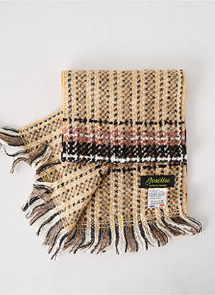 Echarpe imprimé fantaisie beige JOSÉLISE femme