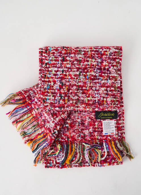 Echarpe rouge JOSÉLISE pour femme