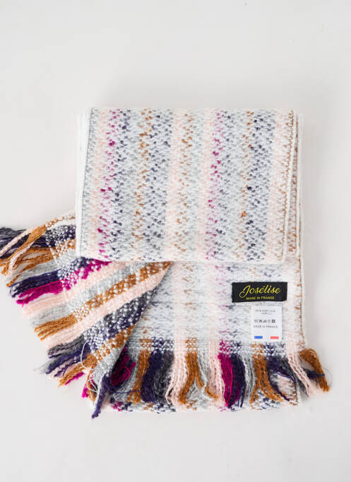 Echarpe blanc JOSÉLISE pour femme